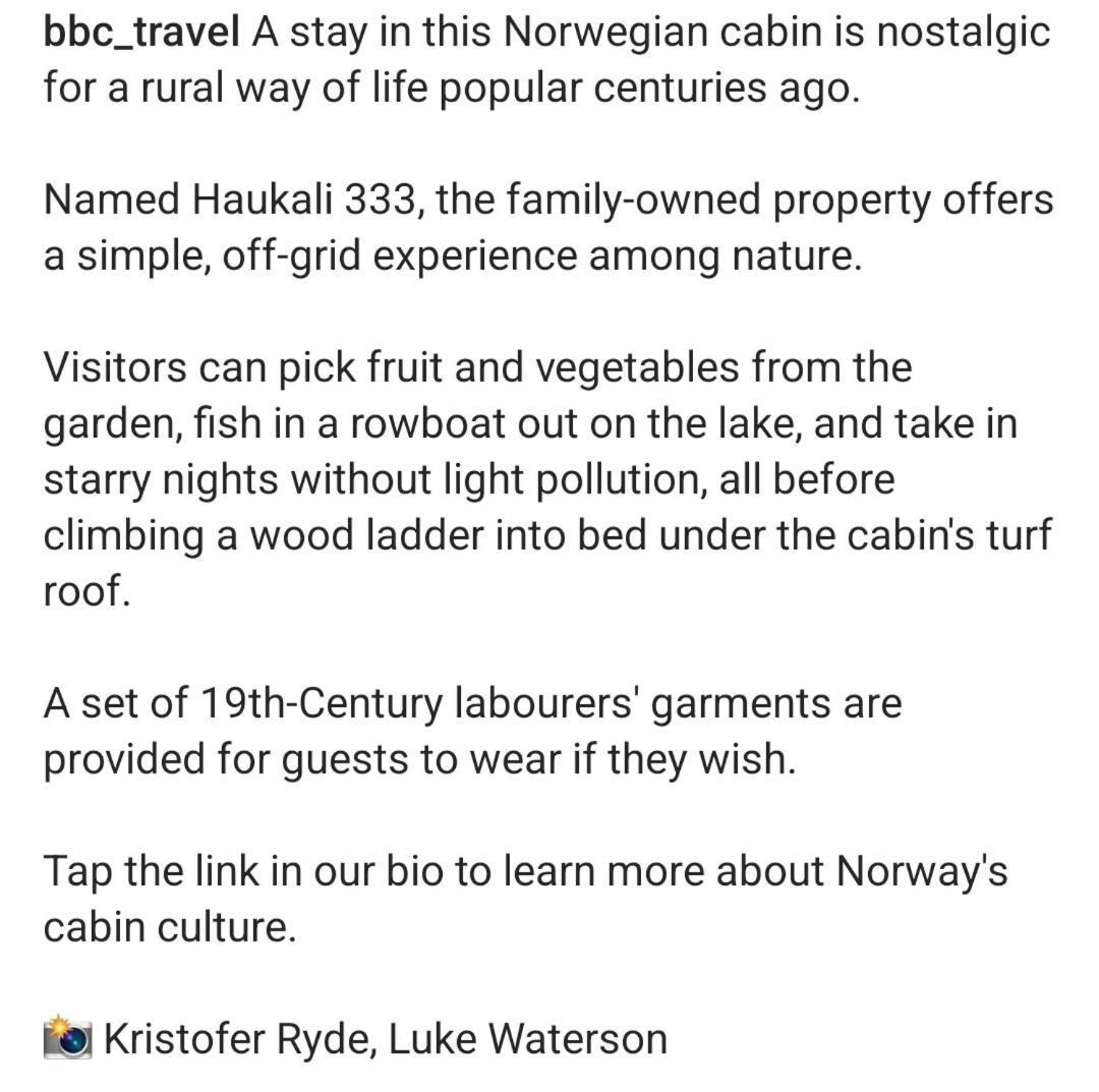 Hytte Ved Preikestolen Forsand Eksteriør billede