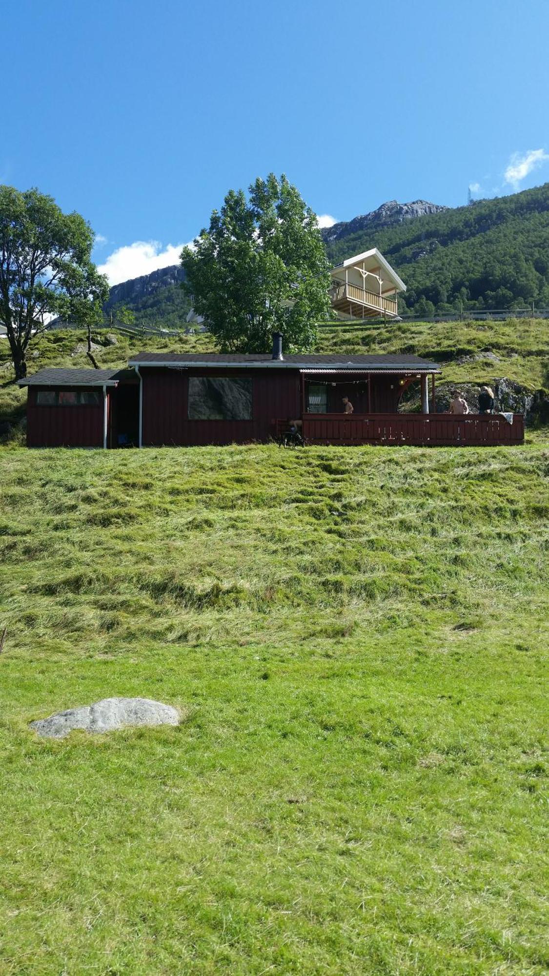 Hytte Ved Preikestolen Forsand Eksteriør billede
