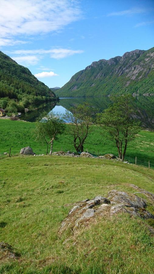 Hytte Ved Preikestolen Forsand Eksteriør billede