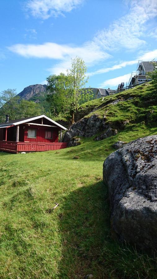Hytte Ved Preikestolen Forsand Eksteriør billede